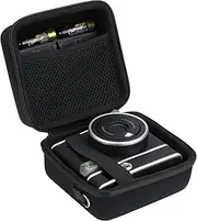 khanka Case for Fujifilm Instax mini 40/mini 41 Instant Camera,Hard Travel Case Compatible with Fujifilm Instant Camera Mini 41(Black)., Black, Back Cover