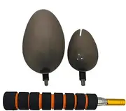 Fish Bait Thrower | Telescopic Fishing Lures Spoon | Stainless Steel Portable Nonslip Bait Thrower Gear for Outdoor