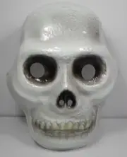 SKELETON VTG 80's 9.5" COLLECTIBLE MASK HALLOWEEN PROP COSPLAY