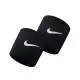 【NIKE 耐吉】護腕 Swoosh Wristbands 黑 基本款 腕帶 球類 運動 兩入組(NNN0401-0OS)