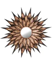 TOV Furniture Sunflower Antique Wall Mirror