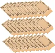 TOGEVAL Mini Paper Tip Envelopes 50pcs Water-Activated Seal Ideal for Coins Cards