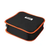 Industrial Tool Bag Electric Drill Storage Black+Orange Oxford Organizer