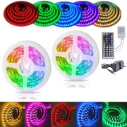 5050 SMD RGB LED Strip Lights Waterproof 5m-30m 12V 44key IR Controller