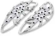 AN 10G Adj Driver Floorboards Chrome Pr Softail CVO 10-15