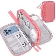 Electronic Organizer, Travel Cable Organizer Bag Pouch Tech Electronic