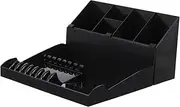 SHERCHPRY 1Set Hairdressing Scissors Storage Holder with Tray Hairdressing Tool Organizer for Combs Clips and Accessories for Salon and Home Use