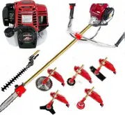 GX35 Walk Behind String Trimmer Gas Brush Hog Mower Weed Eater Brush Cutter farm