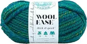 Lion Brand Yarn Wool-Ease Thick & Quick Yarn, Soft and Bulky Yarn for Knitting, Crocheting, and Crafting, 1 Skein, Bluegrass