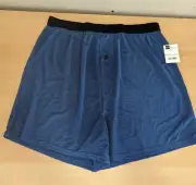 Stafford Techno Boxer Mens Size Large Prussian Blue NWT - Older Stock
