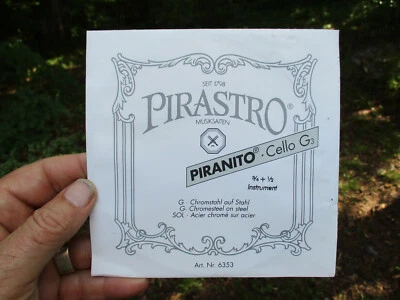 New Pirastro Cello G3 String 3/4 1/2 **FREE Shipping**