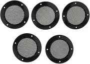 Baosity 5 Pack Car Speaker Mesh Sub Woofer Subwoofer Grill Dust Case 5 Inch