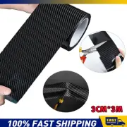Car Rear Bumper Edge Protector Cover Sill Scuff Plate Trim Pad Accessories 300cm (for: Fiat)