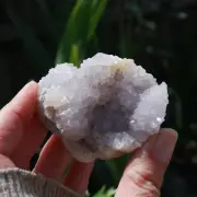 3in 143g Amethyst Spirit Quartz Crystal Cluster, Medium Spirit Quartz, South Afr