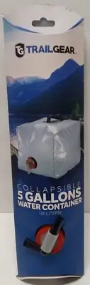 TRAIL GEAR Collapsible 5 Gallons Water Container w/ Spout & Carry Handle