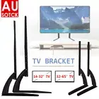 Universal 14-75'' Table Top Desktop TV Stand Bracket Legs LCD LED Plasma Mount