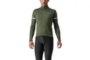 Castelli Fondo 2 Jersey FZ - Military Green/Silver Reflex