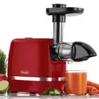 Omega 150 Watt Red Slow Masticating Juicer BPA Free Easy Clean Healthy Juicing
