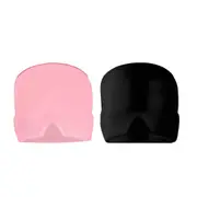 Migraine Relief Ice Head Wrap Headache Hat Cold Therapy Cap Eye Mask Reuseable