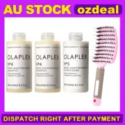 2Pcs Olaplex No.4 Shampoo 250ml & 1X No. 5 Conditioner 250ml + Hair Brush AD