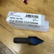 Cleveland C46124 Countersink,Single Flute,60 Deg. Angle