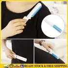 Foldable Mini Lint Roller Pet Hair Remover Brush Dust Remover (Dark Blue) .