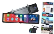 Wireless Carplay Screen 11.26 Inch 4K FHD Rearview Mirror Driving Recorder