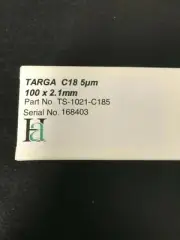 Higgins Analytical TARGA C18 Column p/n TS-1021-C185 5um 100 x 2.1mm