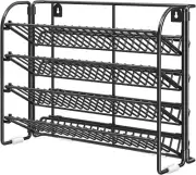 Spice Rack 4 Tier Jars Spice Rack Organizer for Cabinet Spice Jars with L