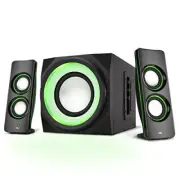 Cyber Acoustics CA-SP34BT 2.1 Bluetooth Speaker System - Black (casp34bt)