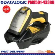 Datalogic PM9501-433RB Handheld 2D Wireless Barcode Scanner USB Kit With Cradle