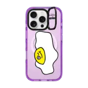 iPhone 16 Pro Impact Ring Stand Case MagSafe Compatible Fried Egg