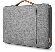 Inateck 360° Protective Laptop Bag Case with Accessory Pocket, Compatible with 14-inch MacBook Pro/Max M4 M3 M2 M1 2021-2024, Gray