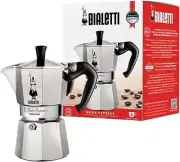 Bialetti Moka Express Stovetop Espresso Maker 6 Cup - Brand New