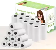20 Rolls Print Camera Paper for Instant Camera, 2.2” Wide BPA Free Camera Paper