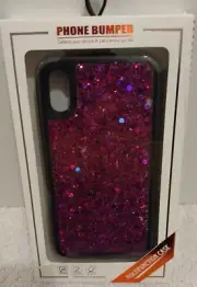 Y2D iPhoneX / iPhone10 Purple Glitter Phone Case / Bumper (NIP)