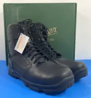 13 EE DANNER LOOKOUT EMS/CSA SIDE-ZIP 8" WATERPROOF SAFETY TOE BOOTS 23826 BLACK
