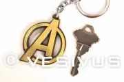 KEYCHAIN - Marvel Avengers Bronze - Key Accessory Jewelry Nerd Geek Superhero