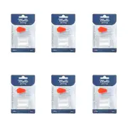 6PK Malli Sewing Invisible Nylon Thread w/ Threader Strong & Flexible 100m Clear