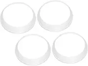 Vaguelly 4pcs Sturdy Plastic Cotton Candy Maker Cover Indoor Sugar Floss Machine Part for Efficient Candy Production Splash Prevention and Easy Repair