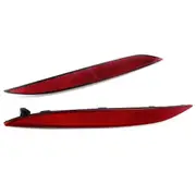 1Pair Left & Right Red Bumper Reflex Reflector Light Lamp 1034342-00-C 1034343-00-C for Model X 2016-2023