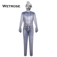 在飛比找蝦皮購物優惠-[Wetrose]兵馬俑角色扮演服裝萬聖節舞台表演緊身衣Co