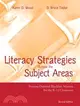 Literacy Strategies Across The Subject Areas: Process-Oriented Blackline Masters for the K-12 Classroom