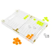 [Sunnylife] Mini Lucite Backgammon