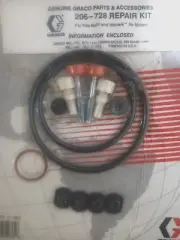 Graco 206-728 Repair kit, Fire-Ball ,Monark Air Motor Repair KIt 206728 OEM NOS