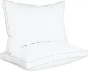Bed Pillows for Sleeping Queen Size (White) Cooling Luxury Pillow (2 pack) New