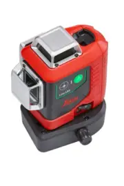Leica Lino L6G-1 Self-Levelling 3x360° Line Laser, Green beam