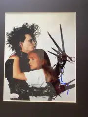Signed 8 x 10 JSA / ACOA Johnny Depp Edward Scissorhands