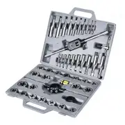 777SD ROUND SOLID HIGH SPEED STEEL TAP & DIE SET 45PCS (777SD / MDSB-WHSE3)