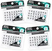 Ardell False Eyelashes Soft Touch Trios Individuals Short Black 4 Pack